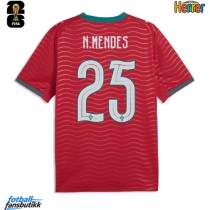 Portugal Nuno Mendes #25 Hjemmedrakt VM 2026 Kortermet